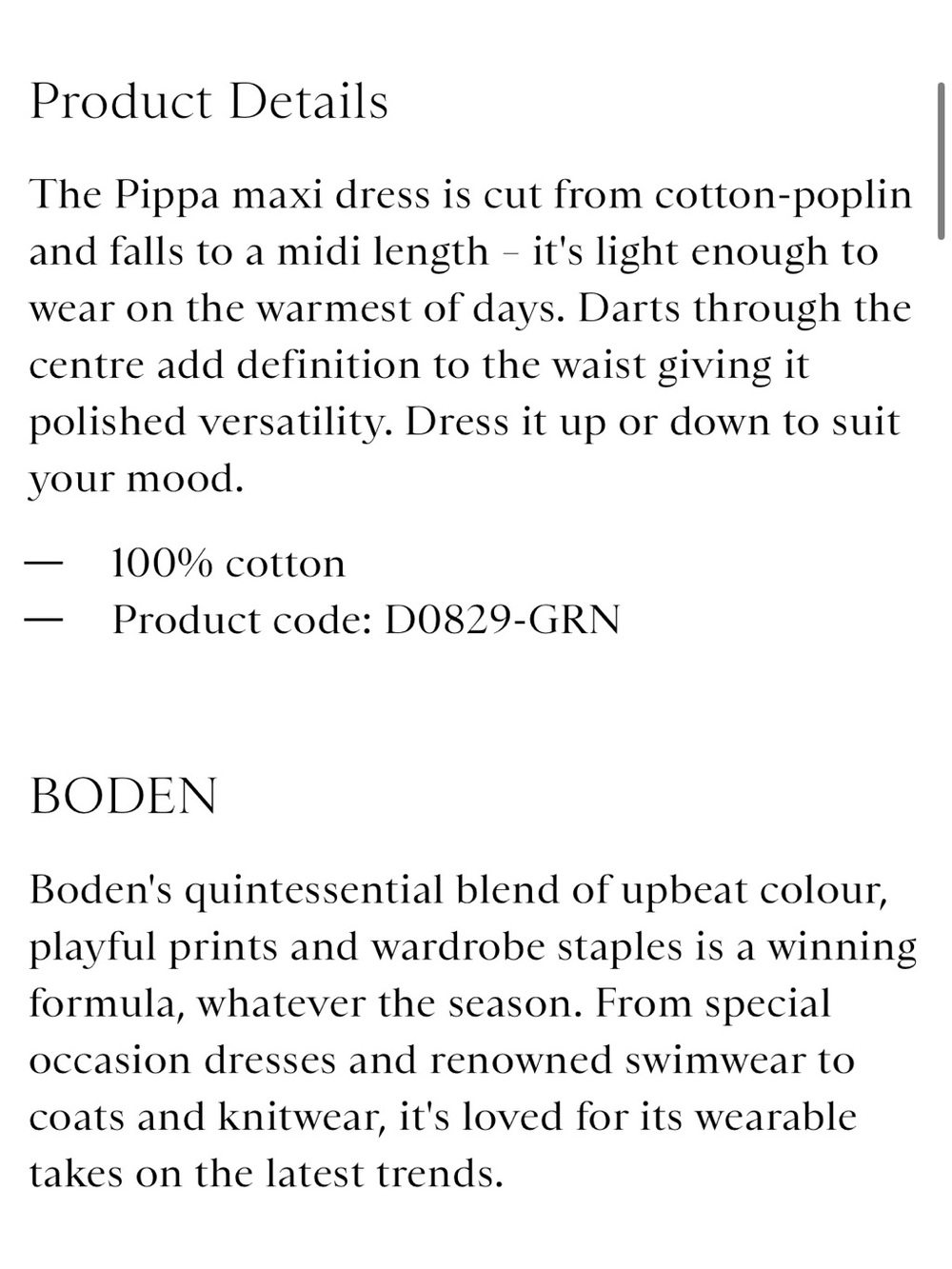 Boden pippa midi shirtdress green size 12 nwt style D0829 - Picture 7 of 11